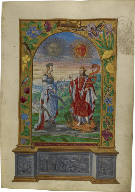 Splendor Solis Plate IV - King and Queen