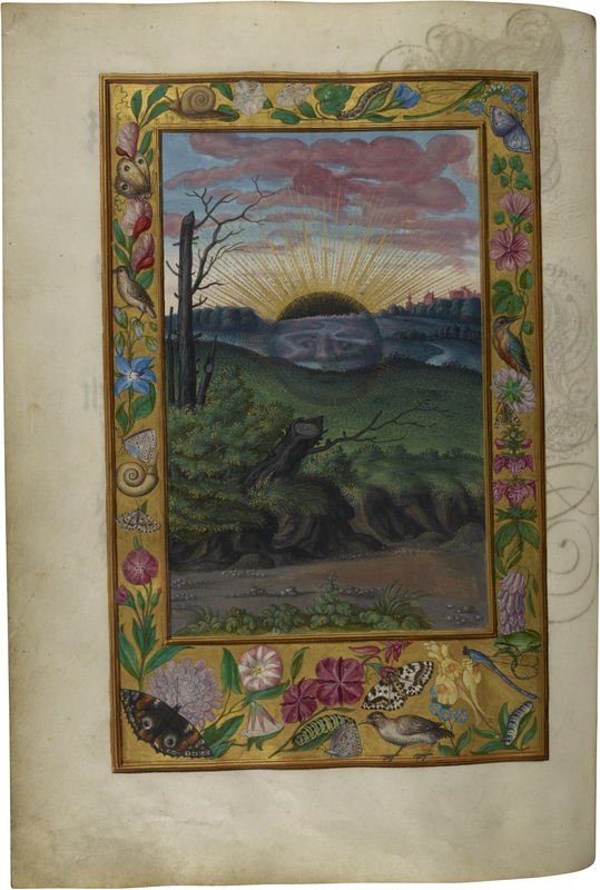 Splendor Solis Plate XXII — The Bright Sun