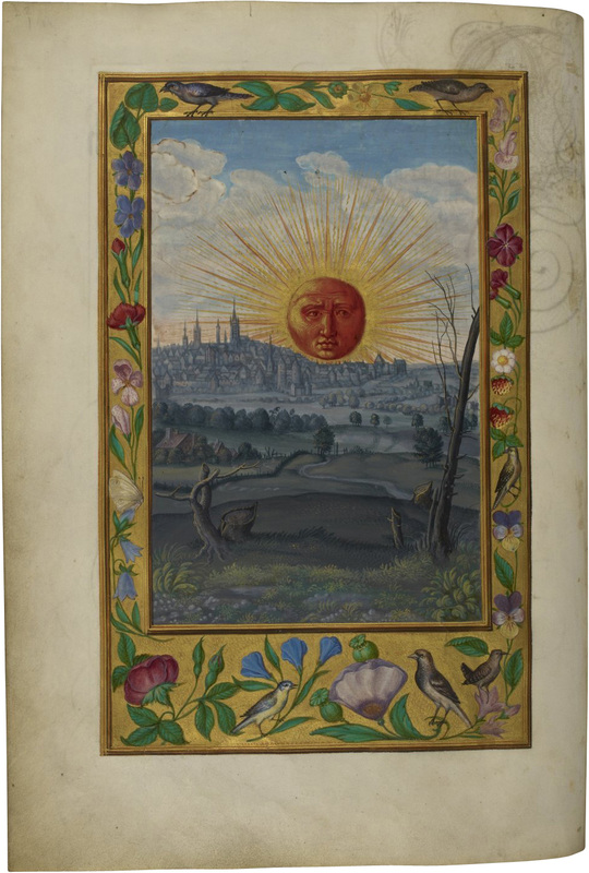 Splendor Solis Plate XXII - The Risen Sun