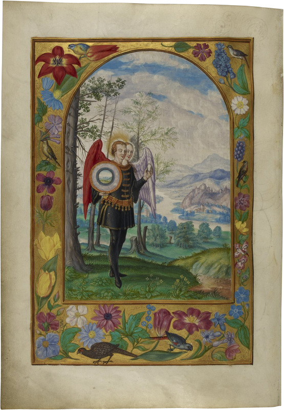 Splendor Solis Plate IX — The Hermaphrodite (Tiphareth)