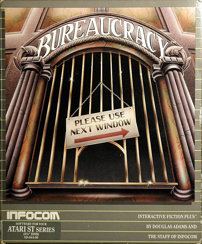 Bureaucracy (Infocom, 1987) - Box Art
