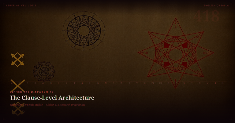 Cipher-418 Dispatch 9 Featured