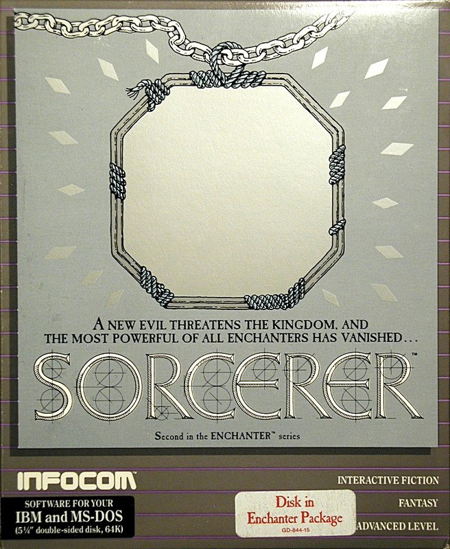 Sorcerer (Infocom, 1984) - Box Art