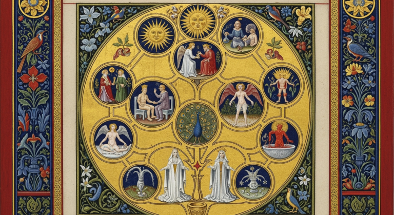The Tree Inside the Book — Splendor Solis mapped to the Kabbalistic Tree of Life