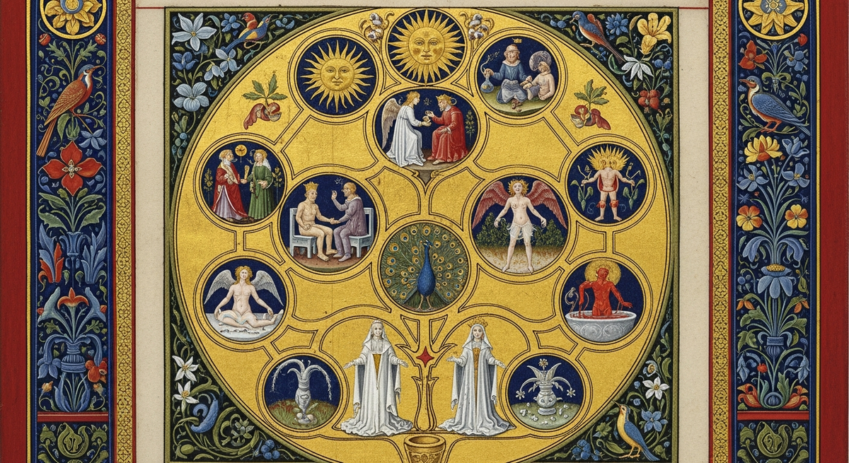 The Tree Inside the Book — Splendor Solis mapped to the Kabbalistic Tree of Life